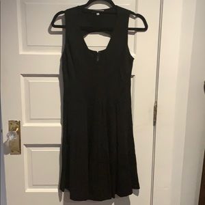 Black Rebecca Minkoff v-nick dress